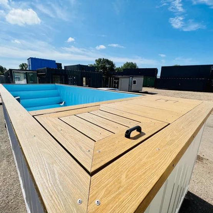 Würfel-Containerpools 6 m