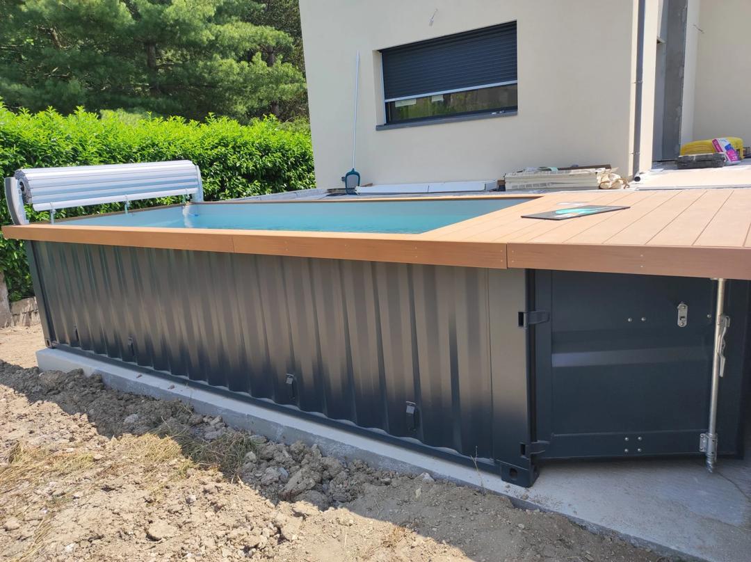 20-Fuß-Poolcontainer