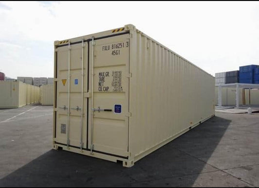 40-Fuß-HC-Seecontainer, Erstnutzung, Doppeltür
