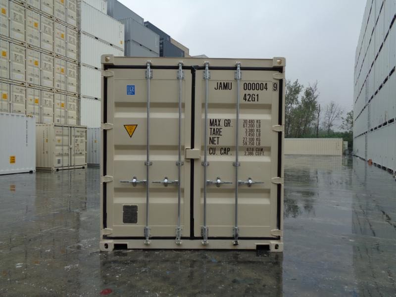 Standard-40-Fuß-Seecontainer (RAL 5119)
