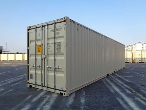 40-Fuß-High-Cube-Seecontainer (RAL 61021)