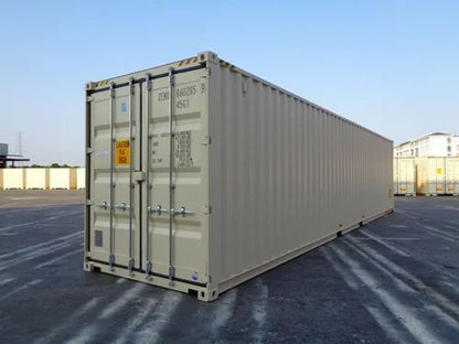 40-Fuß-High-Cube-Seecontainer (RAL 61021)