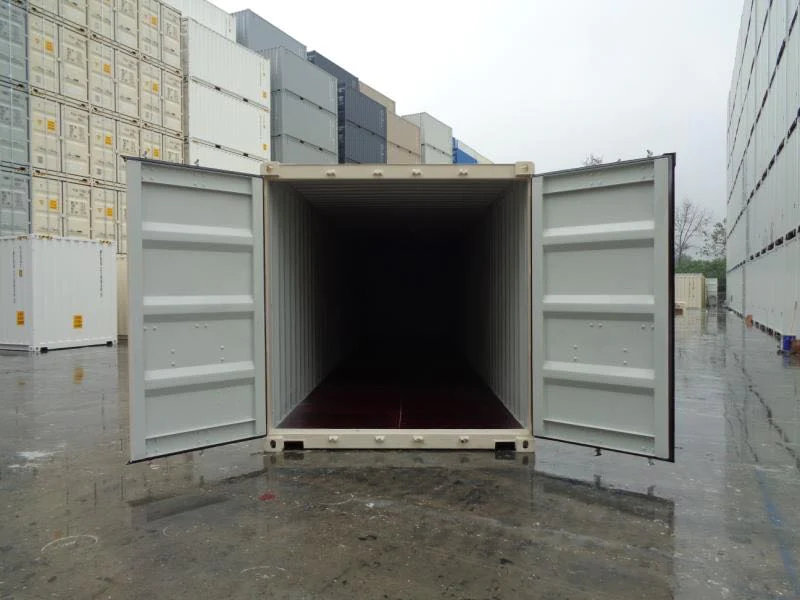 Standard-40-Fuß-Seecontainer (RAL 5119)