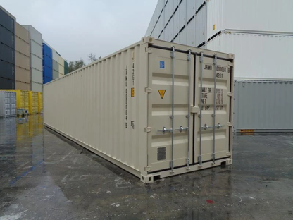 Standard-40-Fuß-Seecontainer (RAL 5119)